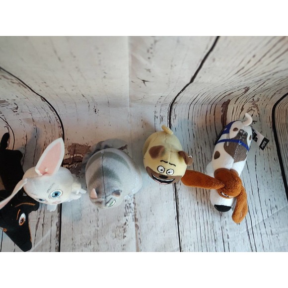McDonald’s Happy Meal Secret Life of Pets Plush Mini Toy 6 piece lot - Picture 6 of 14
